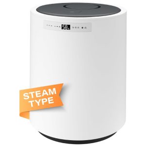 Umidificador para Salas Grandes 92 m2 com 3 Níveis de Névoa 10 Litros YO Branco