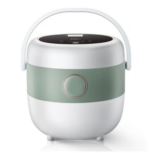 Panela de Arroz Antiaderente 16L com Aquecimento 3D e Lógica Difusa 110V Bar Branco