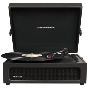 Vitrola Toca Discos 3 Velocidades com USB 45 RPM 110v CROSLEY CR8017B BK Preto