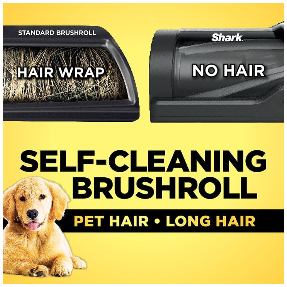 Aspirador Vertical Shark DETECT LiftAway com Tecnologia Detect Escova Autolimpante Sem Enroscar pelos Selo Completo Antialérgico e Neutralizador de Odores - Imagem 11