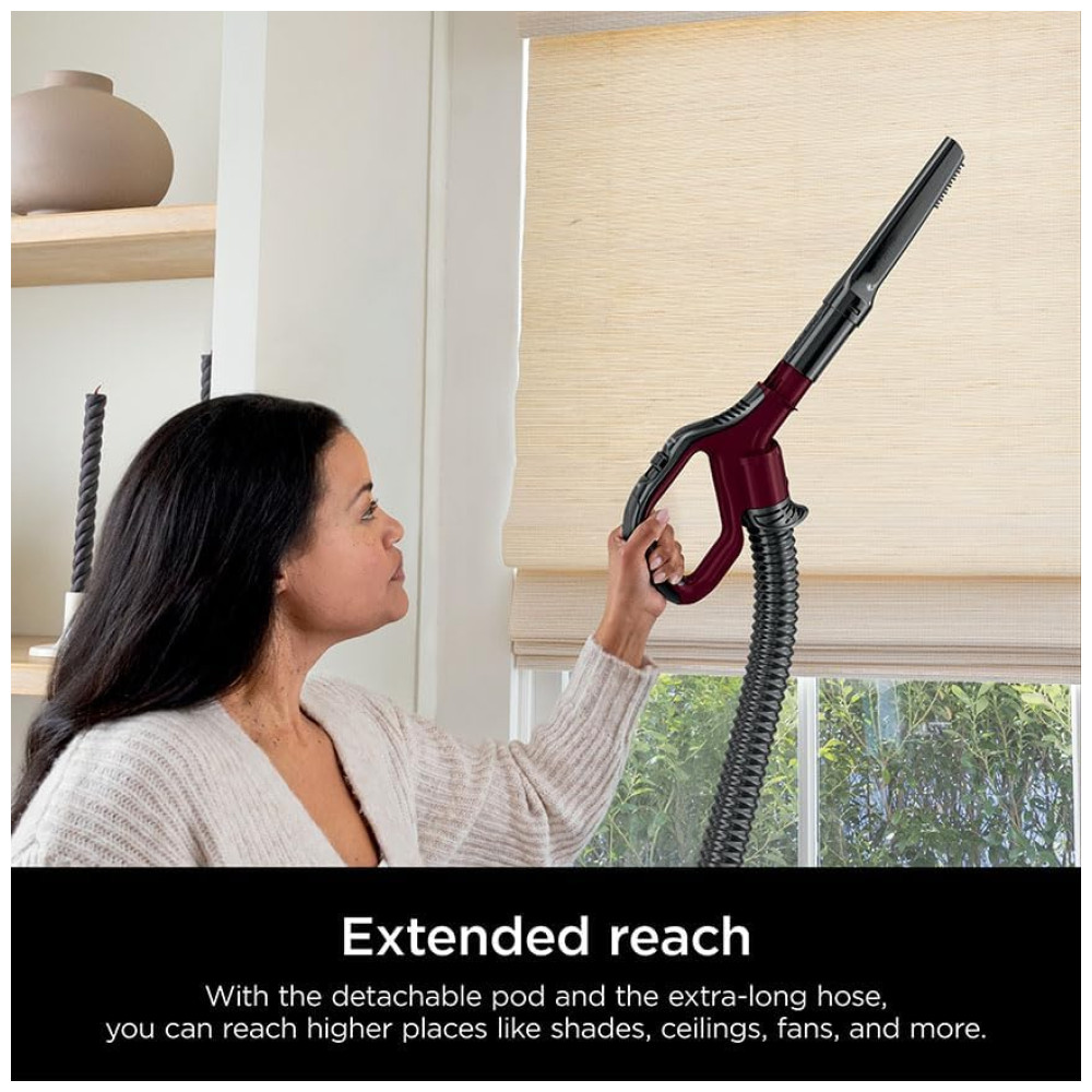 Aspirador Vertical Shark DETECT LiftAway com Tecnologia Detect Escova Autolimpante Sem Enroscar pelos Selo Completo Antialérgico e Neutralizador de Odores - Imagem 3