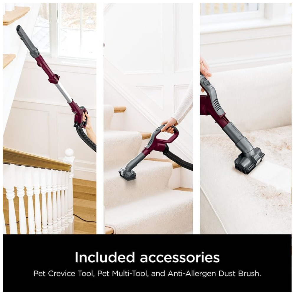 Aspirador Vertical Shark DETECT LiftAway com Tecnologia Detect Escova Autolimpante Sem Enroscar pelos Selo Completo Antialérgico e Neutralizador de Odores - Imagem 8