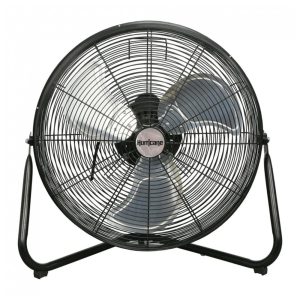 Ventilador de Chão com Alta Velocidades em Metal Resistente 110V 1440W Hurricane Preto