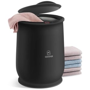 Aquecedor de Toalha Elétrico Capacidade 20 Litros com Desligamento Automático após 60 Minutos 110V Comfier Preto