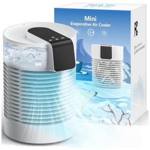 Climatizador de Ar Portátil de Mesa 3 Velocidades HIFRESH Branco