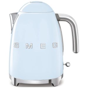 Chaleira Elétrica Retrô anos 50 Capacidade 1.7L Pastel SMEG KLF03PBUS Azul claro