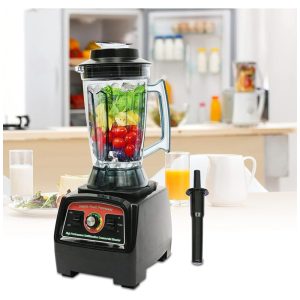 Liquidificador Profissional 37 Litros com Alta Velocidade 110V 2800W HYYKJ US Preto
