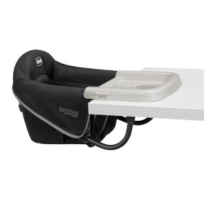 Cadeira de Alimentação Portátil com Encaixe em Mesa e Bandeja Chicco Preto