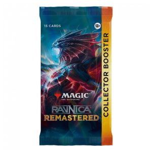 Magic The Gathering Ravnica Remastered Booster de Colecionador com 15 Cartas Mágicas