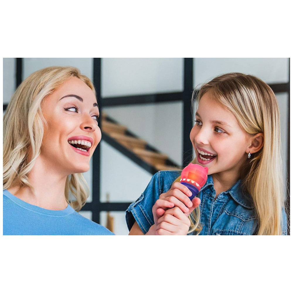 Microfone de Brinquedo DreamWorks Gabbys Dollhouse para Crianças, Brinquedo Musical para Meninas com Canção Incorporada, eKids - Imagem 3