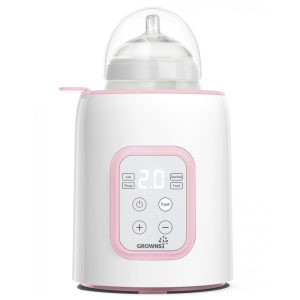 Aquecedor de Mamadeira GROWNSY Rápido e Eficiente para Todas as Mamadeiras Aquecimento de Leite para Leite Materno ou Fórmula