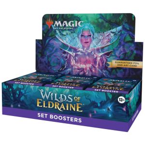Caixa de Boosters do Conjunto Wilds of Eldraine de Magic: The Gathering - 30 pacotes 360 Cartas Mágicas