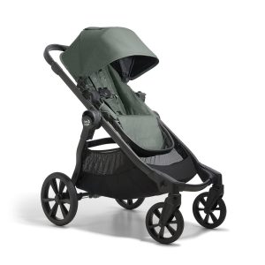 Carrinho de Bebê Modular Completo com Dobragem Compacta e Mais de 24 Configurações Baby Jogger City Select Verde