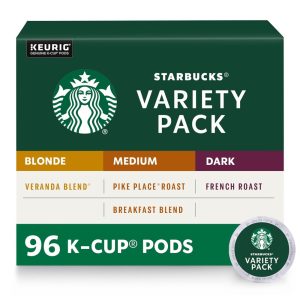 Keuring Kcup Variedades Café 96u STARBUCKS Marrom
