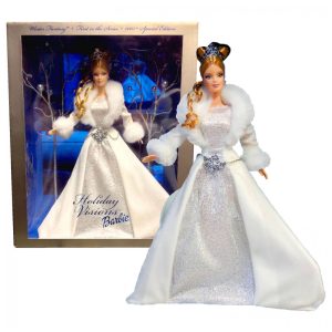 Barbie Holiday Visions Winter Fantasy Edição Especial 2003 Coleção Limitada