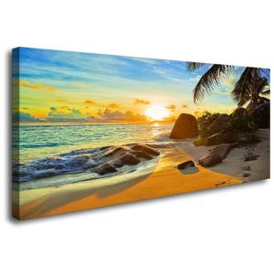 XXMWallArt FC2250 Quadro Decorativo Verão no Lago 50 x