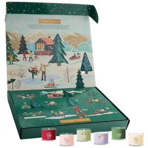 Calendário do Advento de Velas Yankee Candle Mini Jars 12 Dias de Natal 2025
