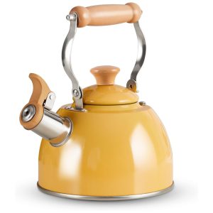 Chaleira de chá amarelo ROCKURWOK Amarelo