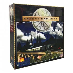 Jogo de Estratégia Expresso do Oriente 2 a 4 Jogadores Para Maiores de 14 Anos RIO GRANDE GAMES RIO529 Preto