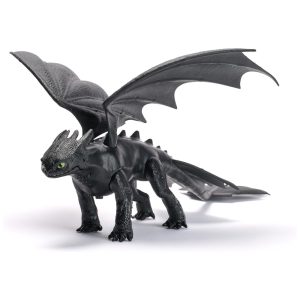 Dragões da DreamWorks: Como Domar Seu Dragão - Dragões de Batalha com Sons de Plasma Figura de Ação Noturno Furioso - Brinquedo para Meninos