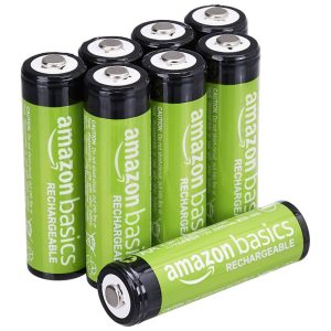 AMZ Pilhas AA Recarregáveis 2000 mAh até 1000 Recargas 8 Unidades