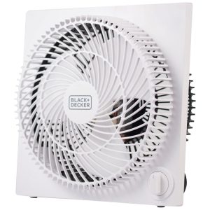 Mini Ventilador de Mesa 3 Velocidades Silencioso 110V 40W BLACKDECKER BFB09W Branco