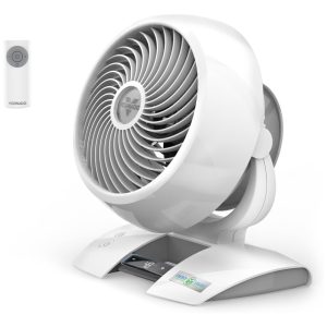 Ventilador de Mesa com Controle de Velocidade Variável e Controle Remoto 110V 33W VORNADO CR1 0240 43 Branco
