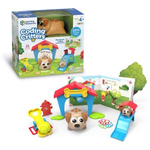 Conjunto de Codificação sem Tela para Crianças de 4 Anos 22 Peças Learning Resources Em Inglês