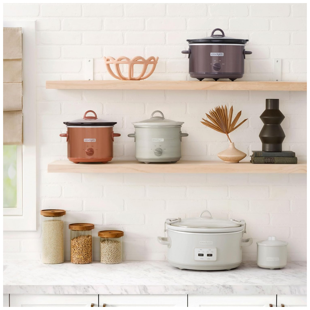 Panela Elétrica de Cozimento Lento CrockPot 6,62 litros Cook and Carry com Controle por Toque, 4 Configurações Programadas, - Imagem 4