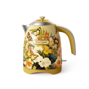 Chaleira elétrica Hazel Quinn X Eduardo Recife floral 17L 1200W interior inox LED 110V