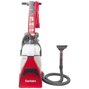 Extratora de Sujeira Vertical para Carpetes e Estofados 110V Sanitaire Restore SC6100A Vermelha