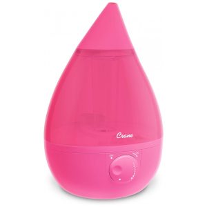 Umidificador Ultrassônico para Quarto com Névoa Fria 37 Litros Cobre 46 m2 Crane Rosa