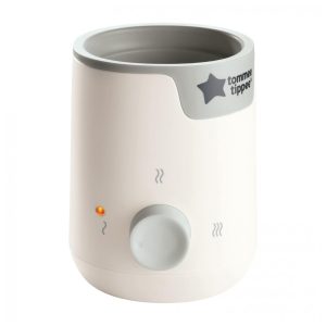Aquecedor de Mamadeira Tommee Tippee Easiwarm Branco Aquece Leite Materno ou Fórmula para Temperatura Corporal em 4 Minutos