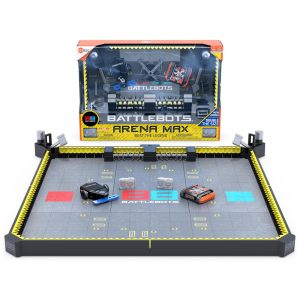 Jogo de Tabuleiro de Robôs Multijogador para Crianças de 8 Anos ou Mais HEXBUG Arena Max Preto