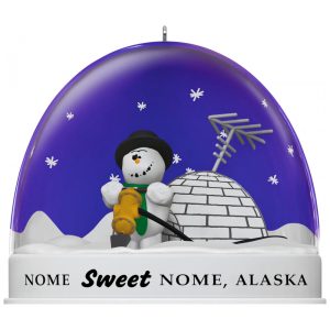 Ornamento Hallmark Keepsake Natal 2025 Disney/Pixar Knick Knack Snow Globe Escape Plan Decoração Divertida para Fãs
