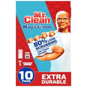 Esponja Mágica Extra Durável para Sapatos Banheiro e Chuveiro 10 UN Mr. Clean