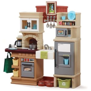 Cozinha Infantil Interativa com Luzes e Sons Inclui Mais de 40 Acessórios Realistas Para Crianças a Partir de 2 Anos Montagem Fácil - Step2