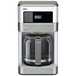 Cafeteira Elétrica Programável BrewSense 110v BRAUN KF6050WH Branco