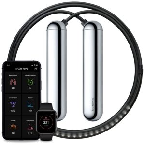 Corda de pular embutida em LED Tam Grande Altura 177cm até 1.87cm Factory Smart Rope TANGRAM Branco