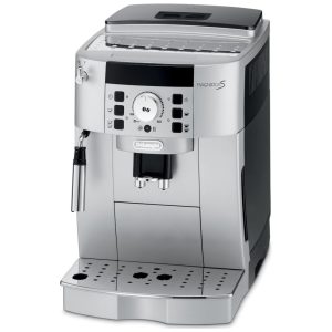 Máquina de Café Expresso Automática com Moedor Embutido e 13 Configurações Ajustáveis 110V 1450W De Longhi Magnifica XS ECAM22110SB Prata