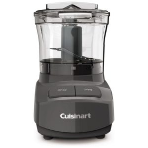 Mini Processador de Alimentos com Capacidade de 3 Xícaras 110V 220W Cuisinart CCH3AG Cinza