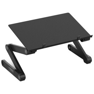 Suporte Ergonômico WorkEZ Ajustável Dobrável 28 40Cm UNCAGED ERGONOMICS WEPb Preto