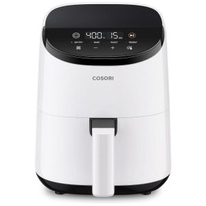 Fritadeira Elétrica AirFryer 2.1L com Painel Digital e Cesto Antiaderente 110V COSORI Branca