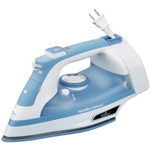 Ferro de Passar e Vaporizador com Desligamento Automático 1500W 110W HAMILTON BEACH 19701 Azul