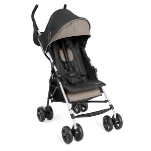 Carrinho de Bebê Summer by Ingenuity 3D Mini Cashew Tan - Leve Compacto e Reclinável para Viagens e Passeios