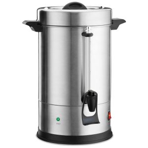 Urna de Café Comercial em Aço Inoxidável 8L com Luz Indicadora e Visor Removível 110V 1440W Waring WCU550 Prata