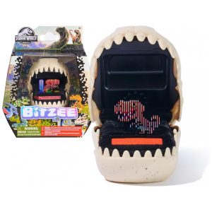 BITZEE Jurassic World - Dinossauro Interativo com 25 Espécies Responde ao Toque e se Conecta para Batalhas