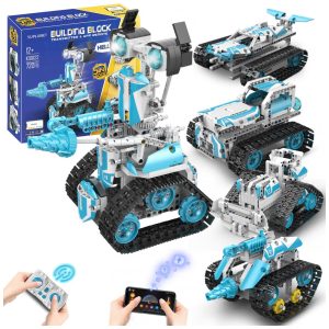 Kit de Construção 720 Peças STEM Robô Programável com Aplicativo para Crianças de 8 a 12 Anos Suplanet
