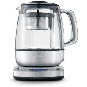 Chaleira Elétrica com Infusor Automático 1.5L 1500W Aço Inoxidável 110v BREVILLE BTM800XL Prateado