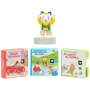 Coleção de Histórias para Máquina dos Sonhos Little Tikes 1 Personagem e 3 Historias Busytown de Richard Scarry